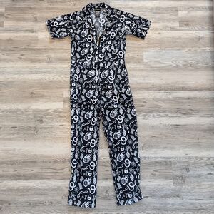 Nooworks Black and White Jumpsuit